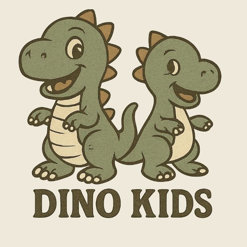 Cute Dino Kids Design