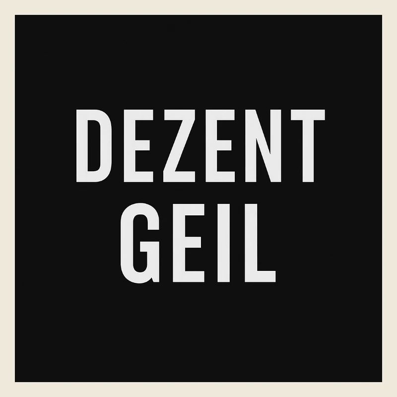 Design de slogan discrètement cool