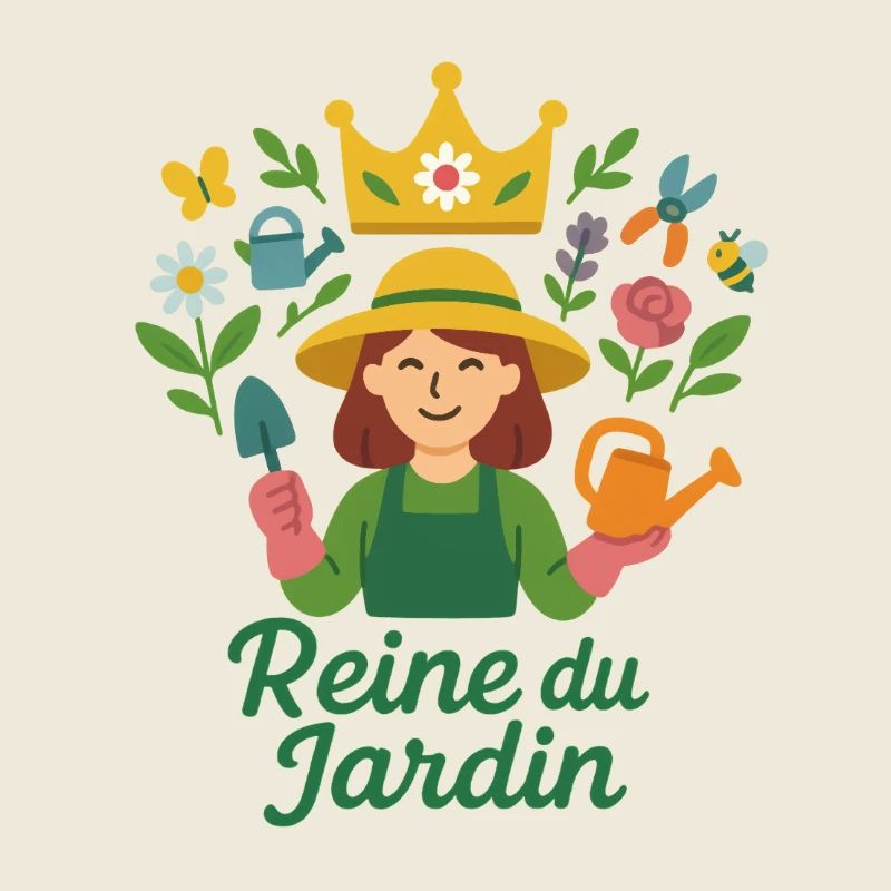 Reine du jardin