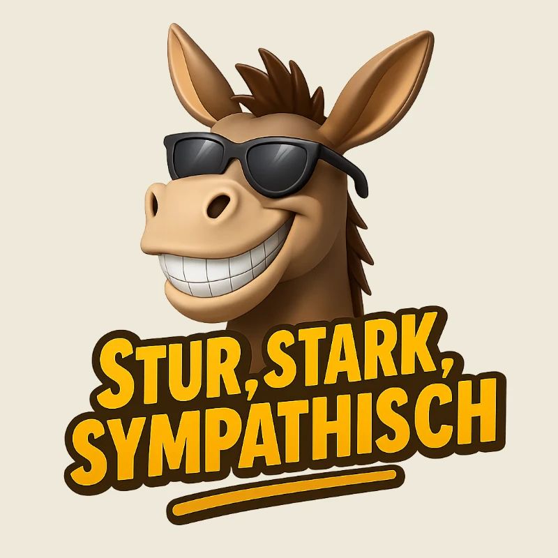 Stubborn, strong, likeable – The donkey with style