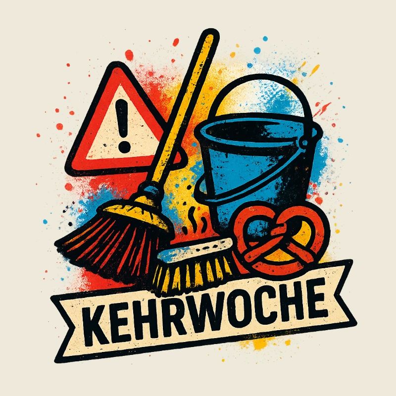 Typical Swabian sweeping week