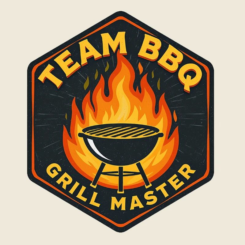 Illustration von Chef Grill BBQ