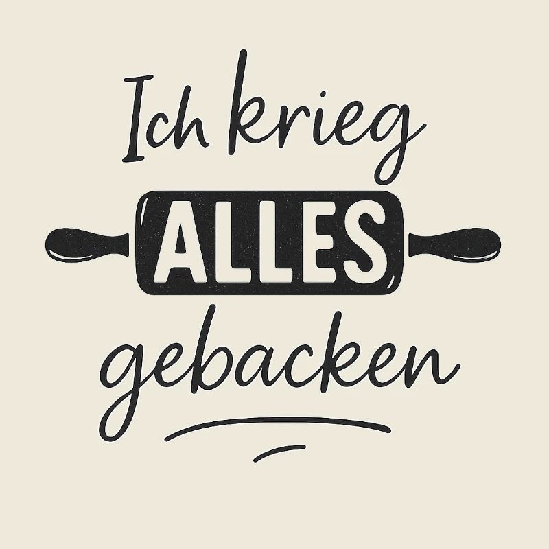 Ich krieg Alles gebacken Motiv