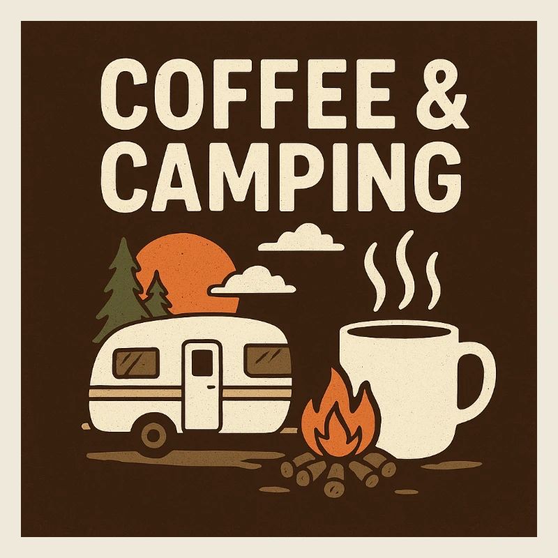 Coffee culture at camping