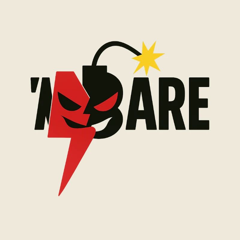 Conception de la manifestation avec un sourire nucléaire