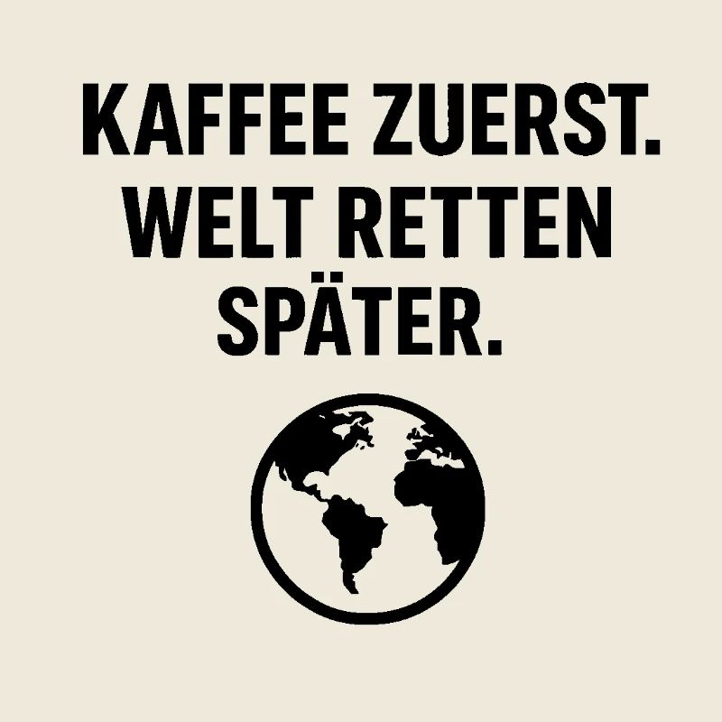 Coffee first