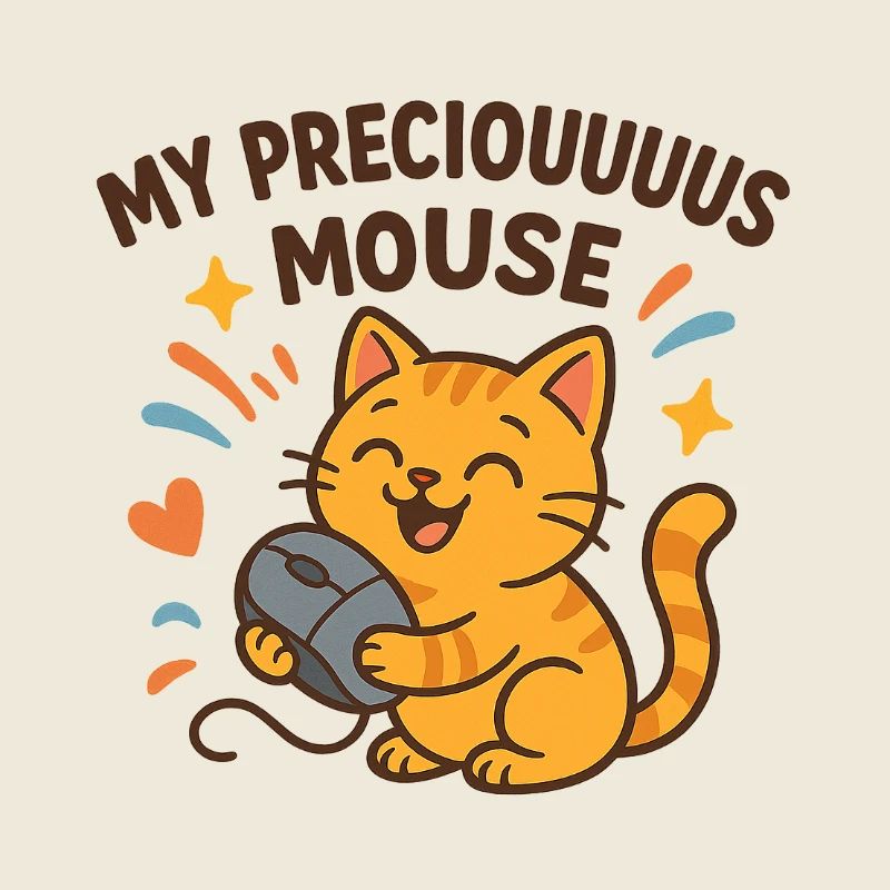 Chat Mignon et Amour pour la Souris