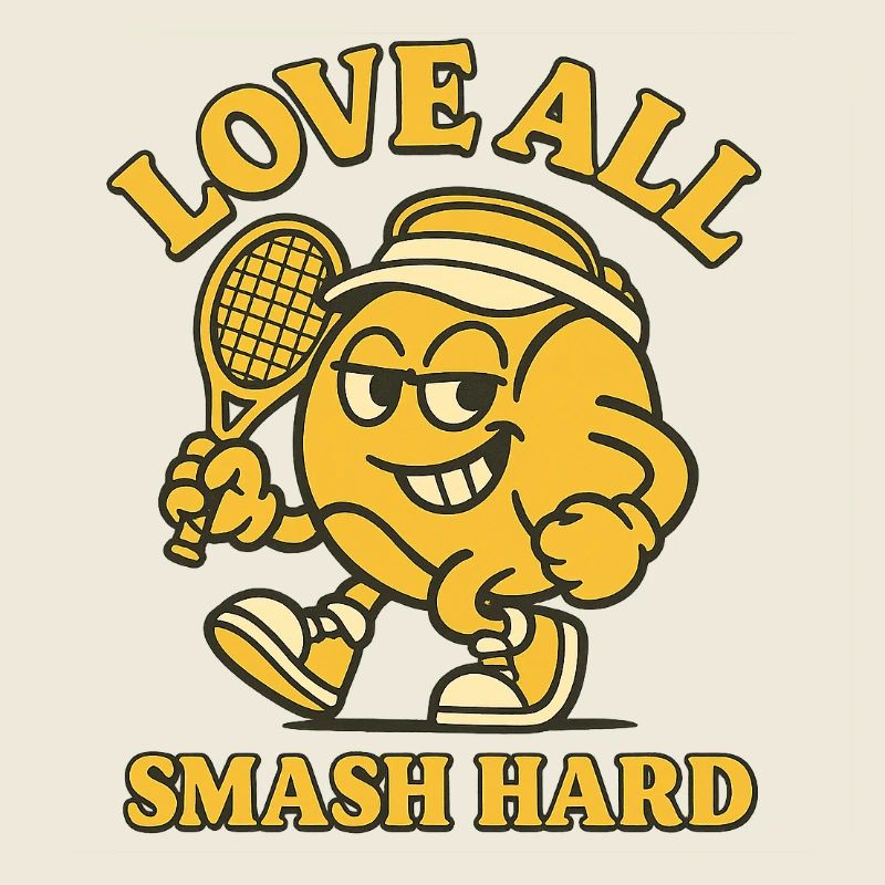 LOVE ALL SMASH HARD