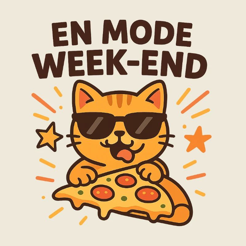 Chat Pizza Week-end