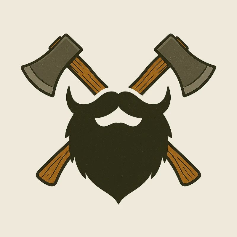 Barbe et haches de bûcheron – Lumberjack Design