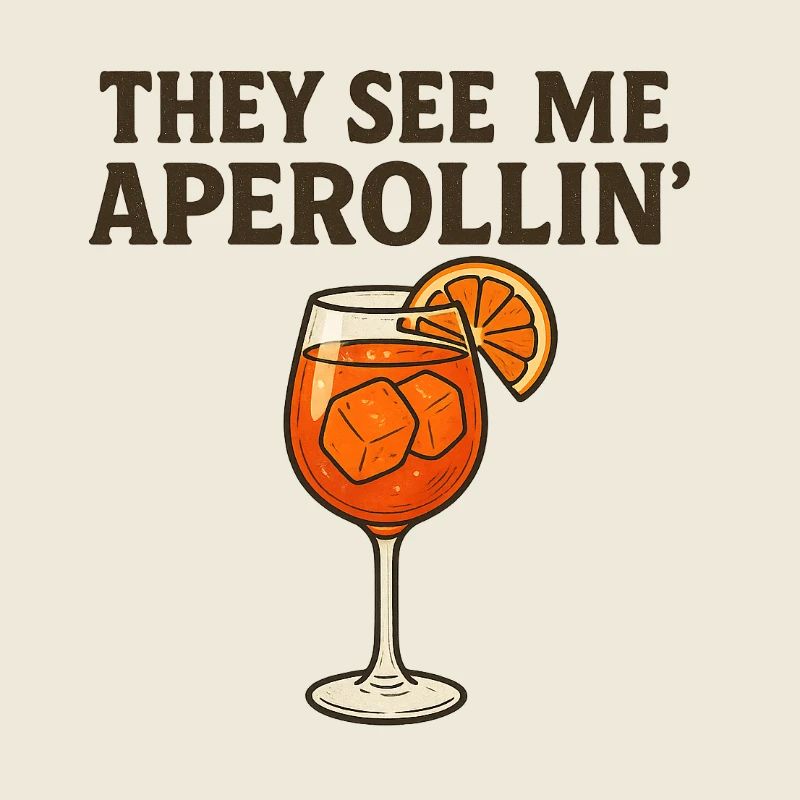 Aperollin Pun Design