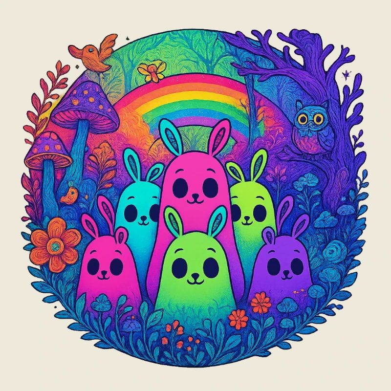 Neon Monster Freunde