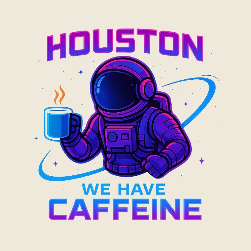 Houston, nous avons de la caféine
