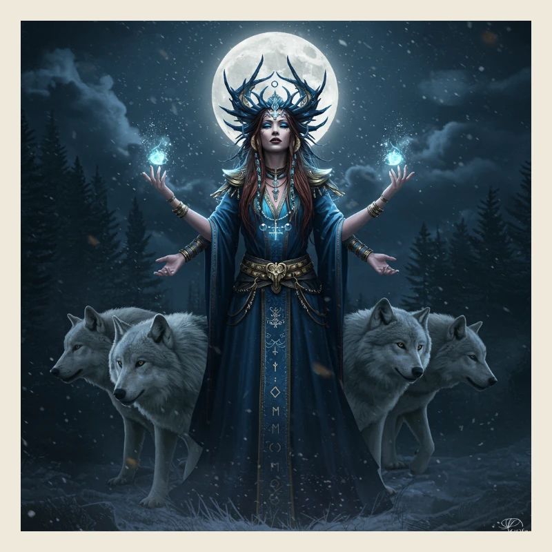 Lune Reine des Loups