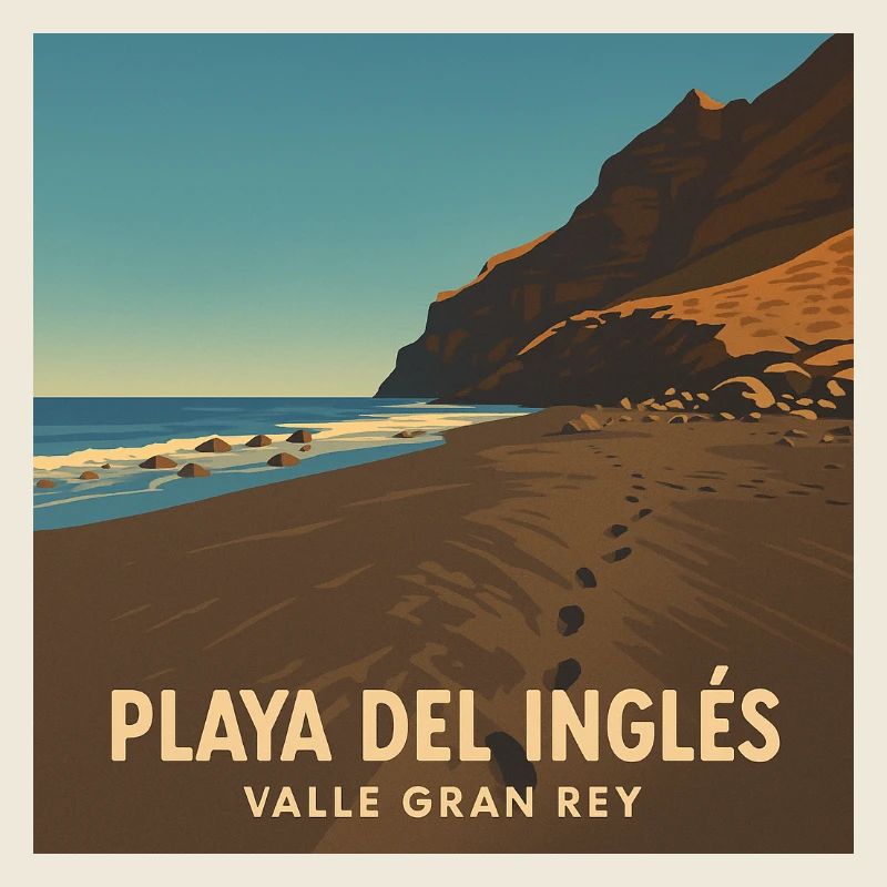 Playa del Inglés dans la Valle Gran Rey