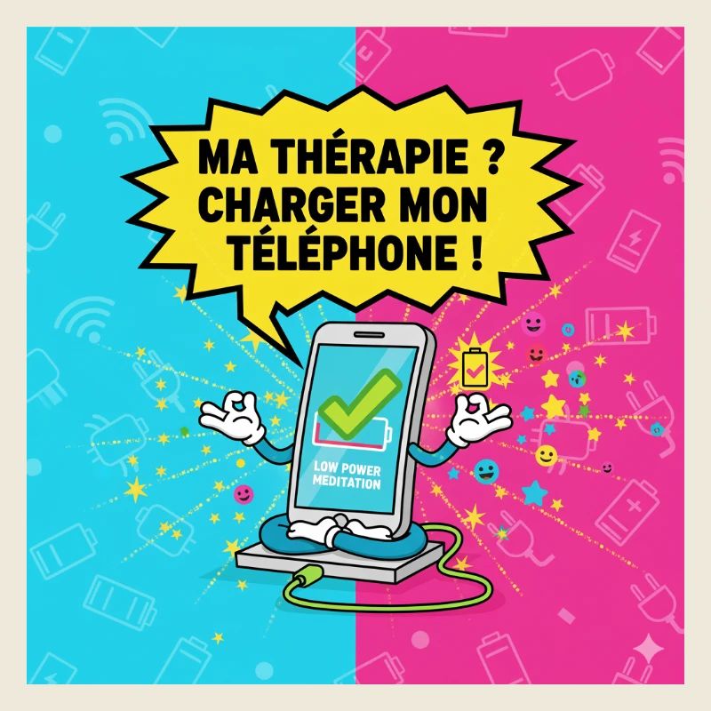 Thérapie Numérique: Charger Mon Tel