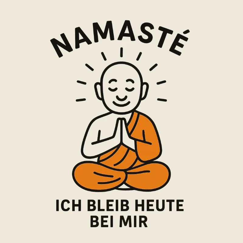 Namaste Ich bleib heute bei mir