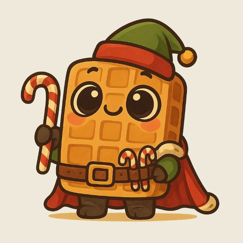 Gaufre de Noël