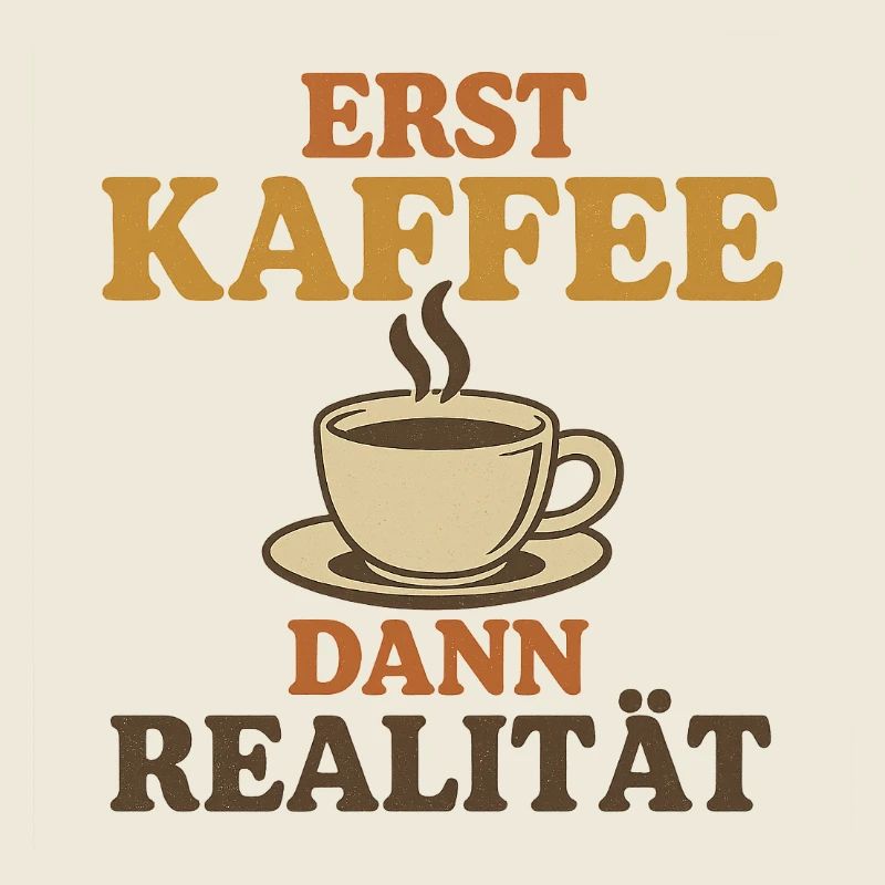 Erst Kaffee Dann Realität
