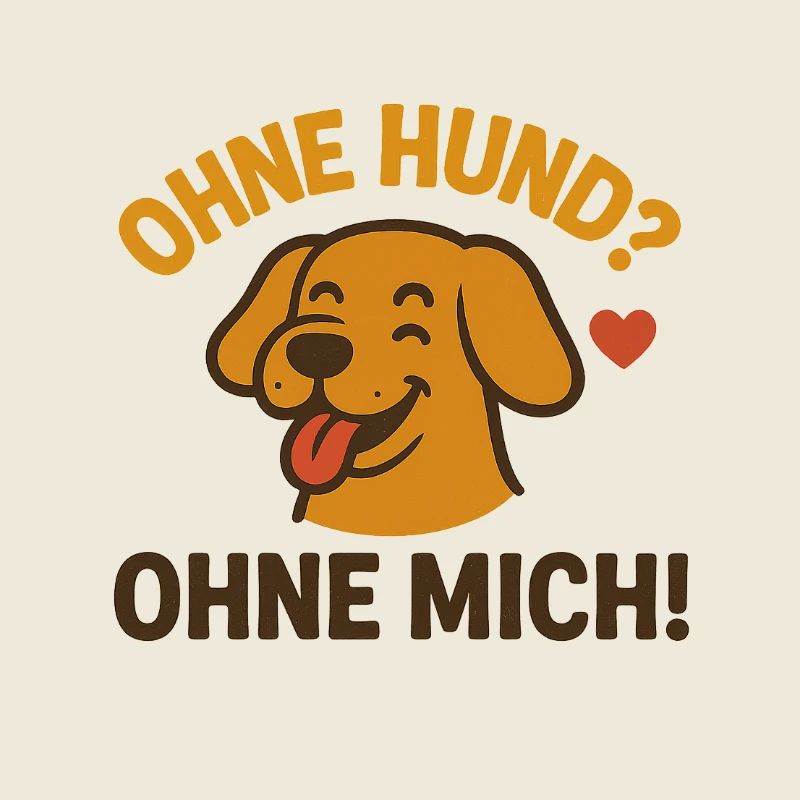 Without a dog? Without me!
