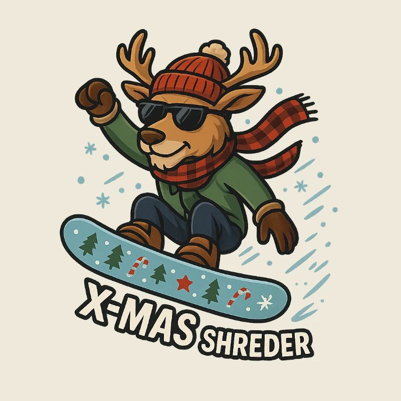 Xmas Shredder Rentier