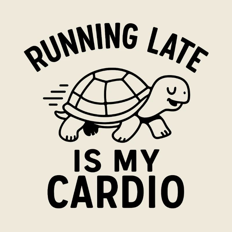 Être en retard est mon cardio