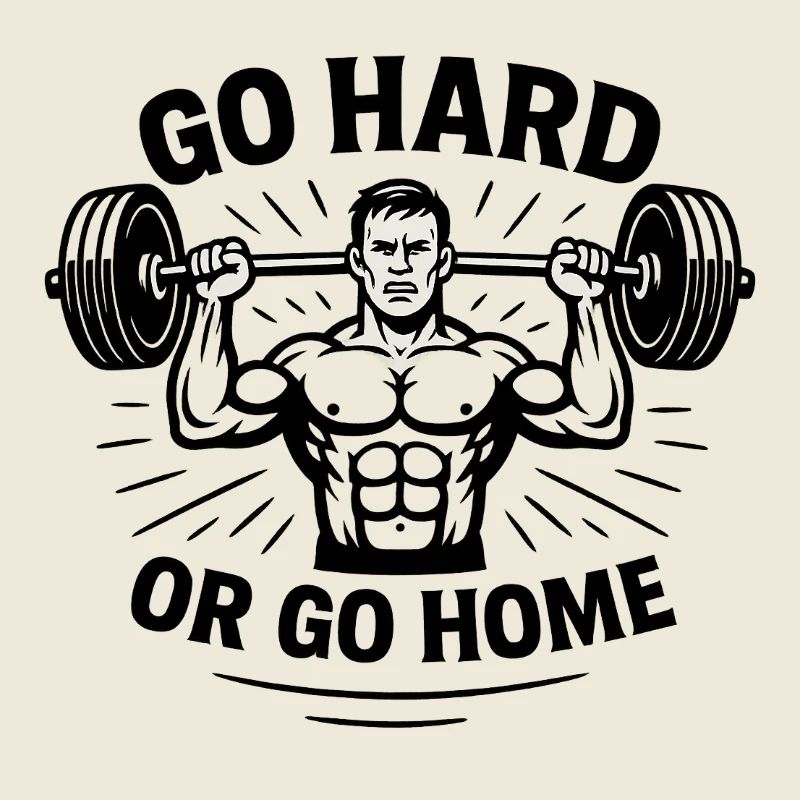 Go Hard Or Go Home Weightlifting