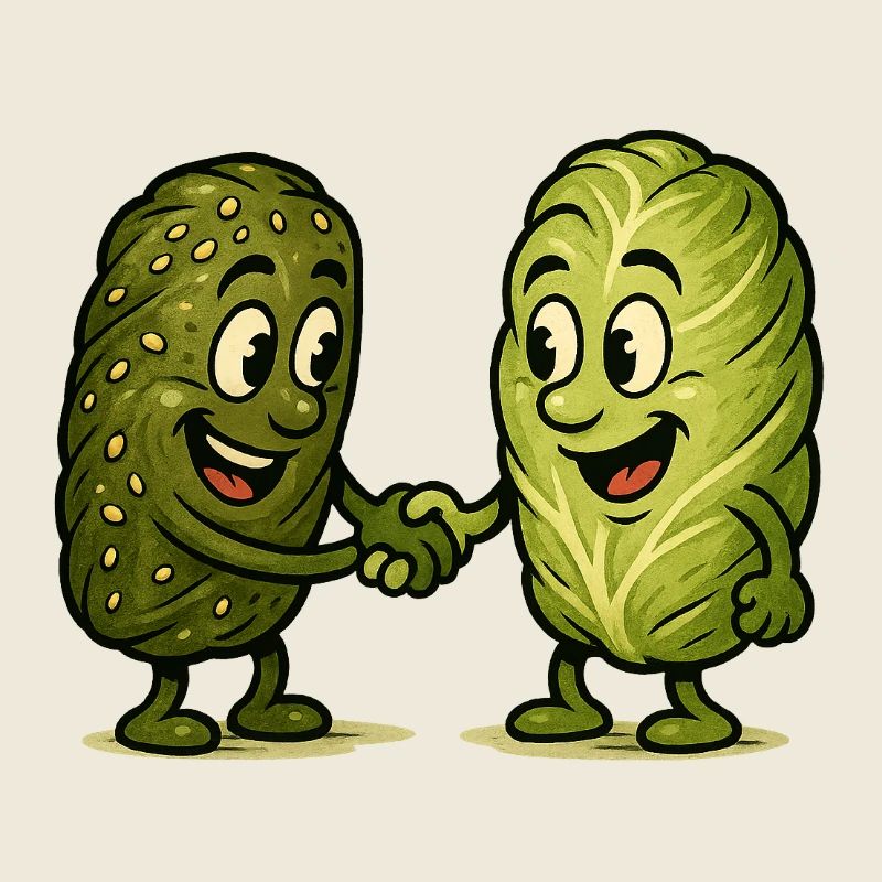 Poignée de main entre Dolma et Golubzi