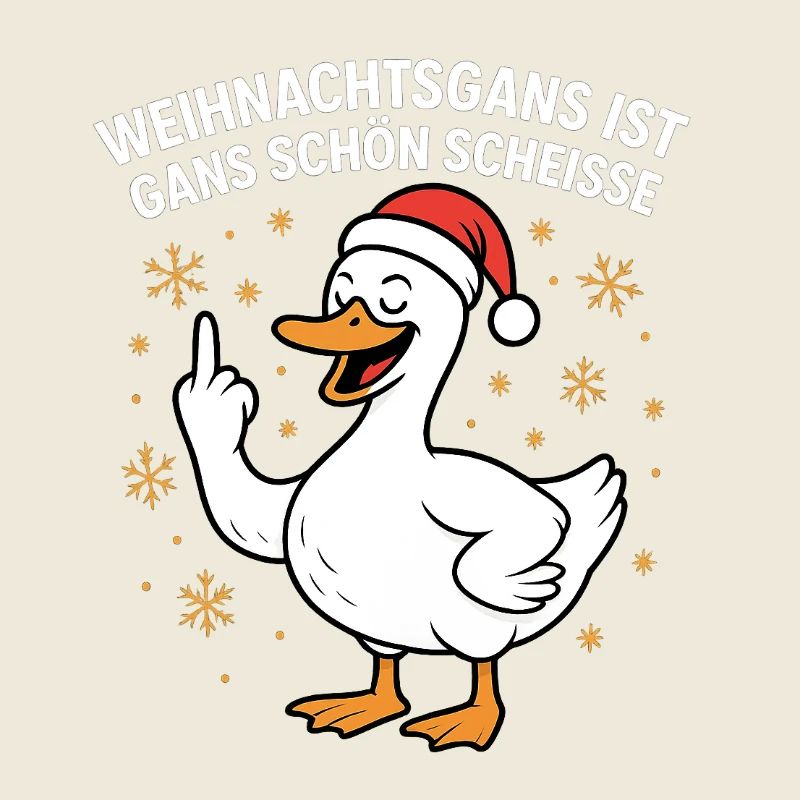 L’oie de Noël, c’est l’oie bien et tout