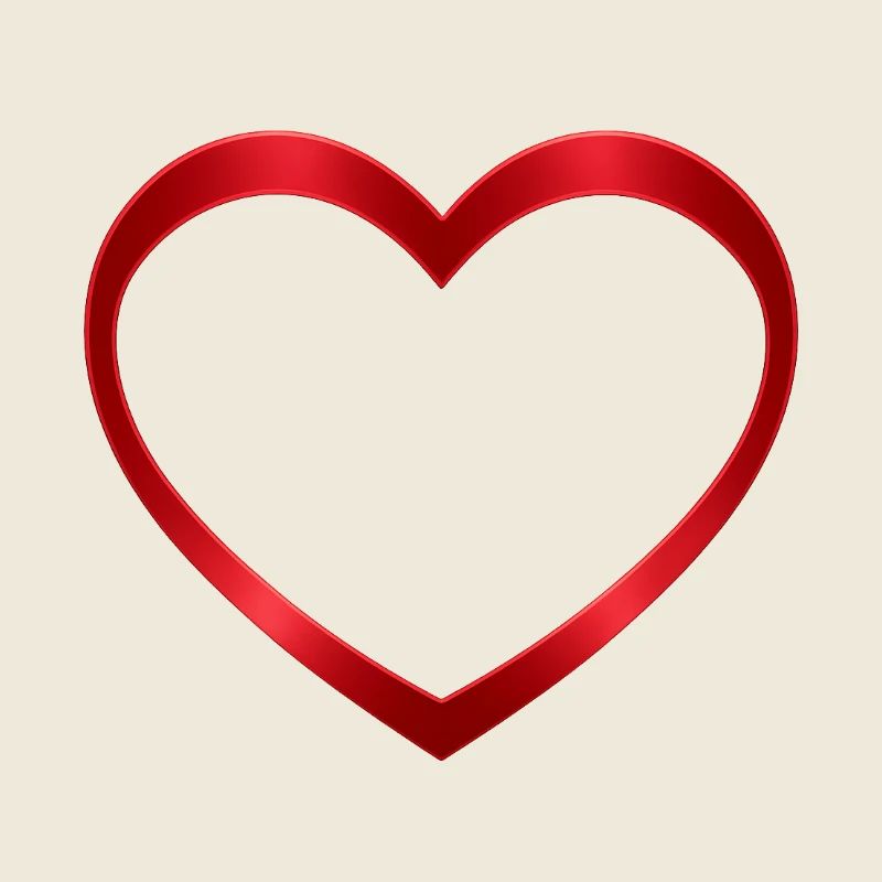 NEU – Leuchtendes rotes Herz-Design – Wunderschön!