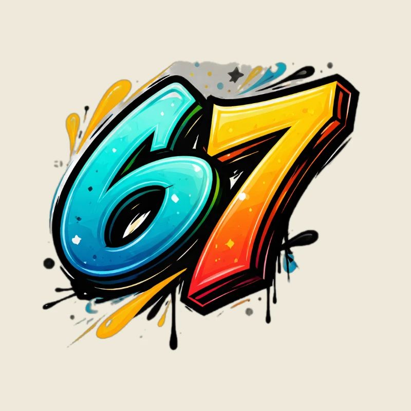 Explosion de couleurs Graffiti 67