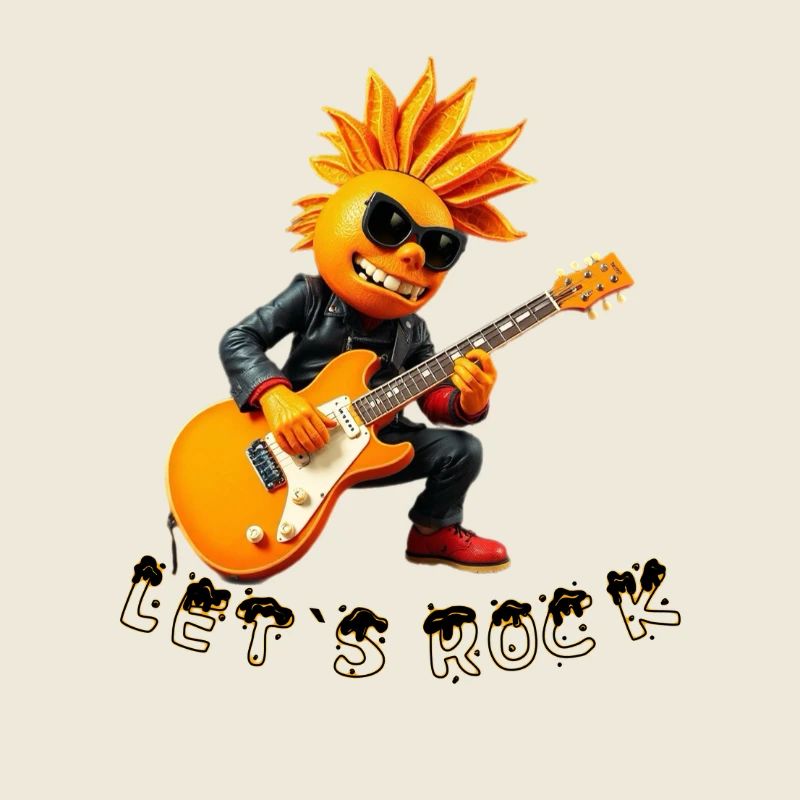 Sun Rocker à la guitare