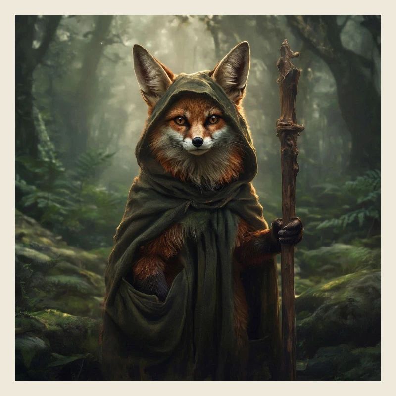 Renard des Forêts dans le Cap des Druides