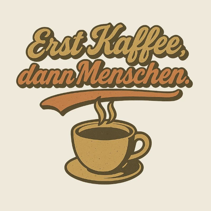 Erst Kaffee, dann Menschen