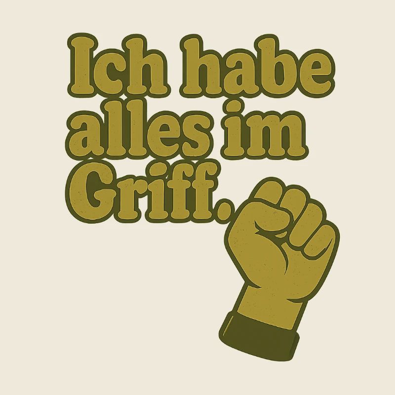Ich habe alles im Griff