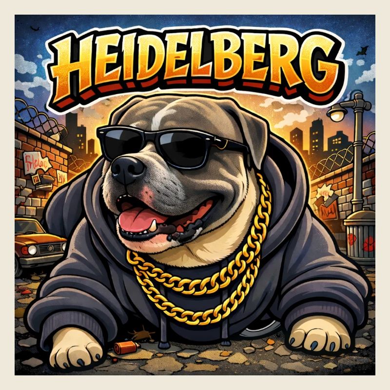 Style de rue Heidelberg Bulldog
