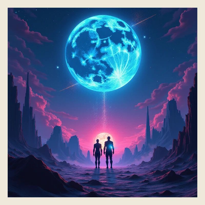 Mondpfad der Zweisamkeit