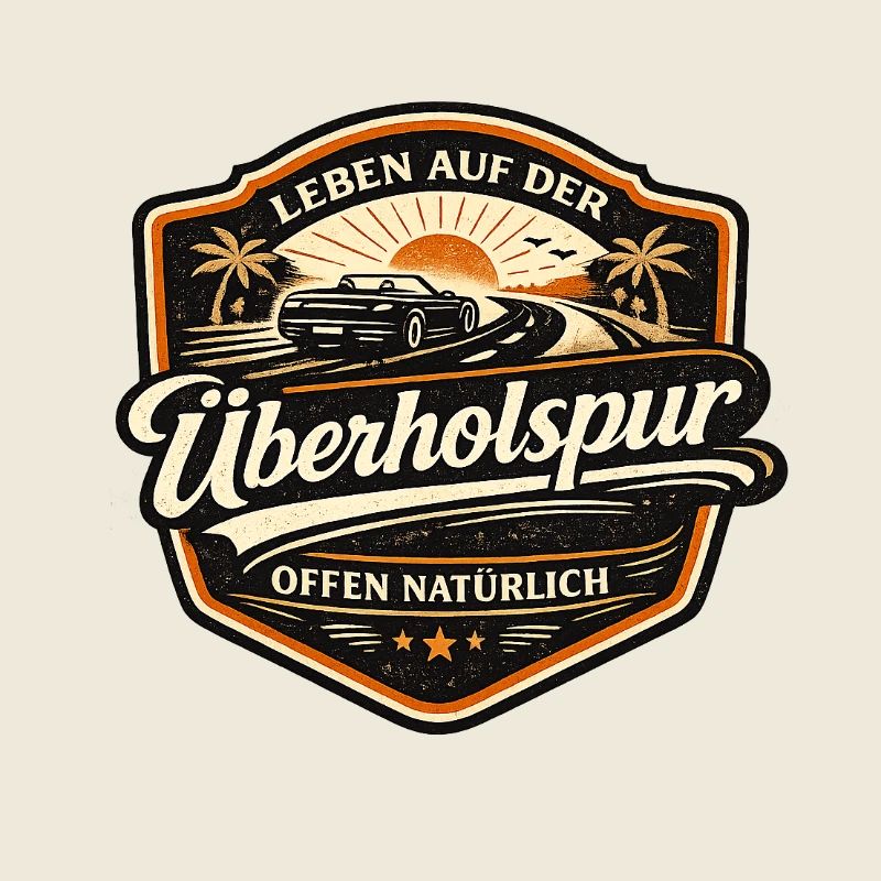 Leben auf der Überholspur offen natürlich Cabrio 