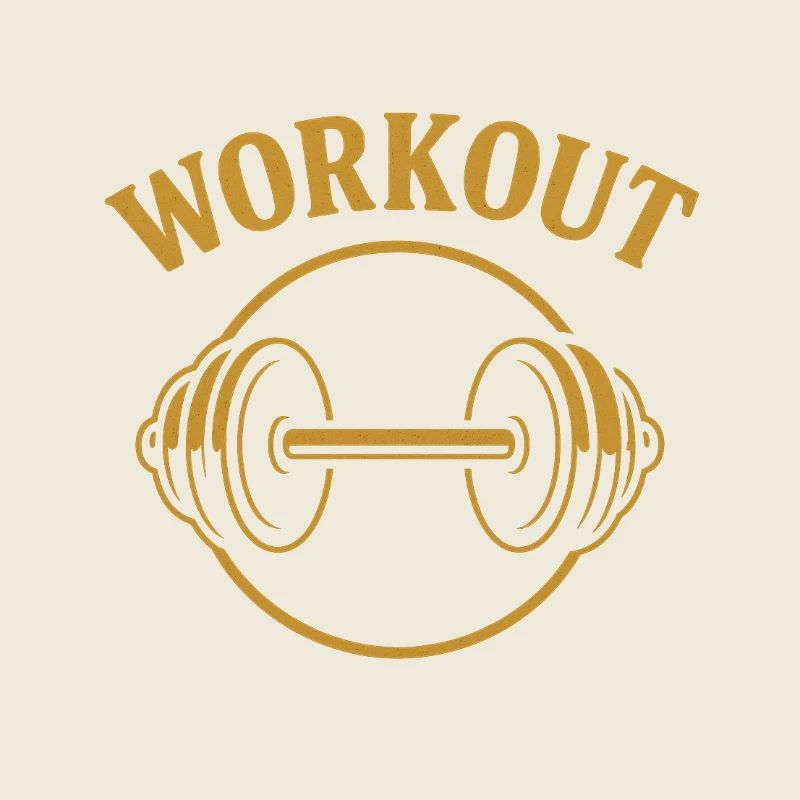 Haltère Doré Workout