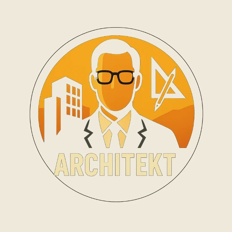 Architect Icon Blueprint