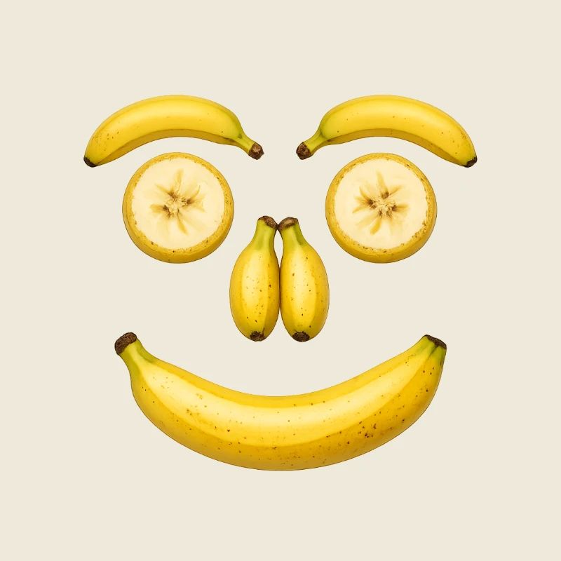 Bananen Gesicht - Visage de banane