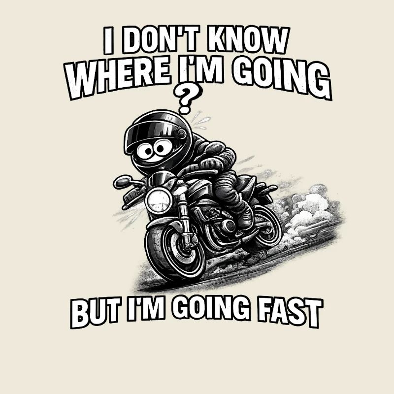 Je conduis vite, la destination est incertaine