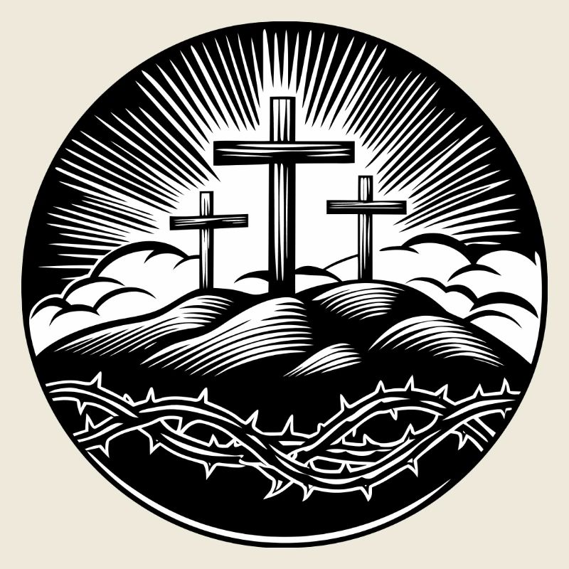 Christliches Kreuz Motiv