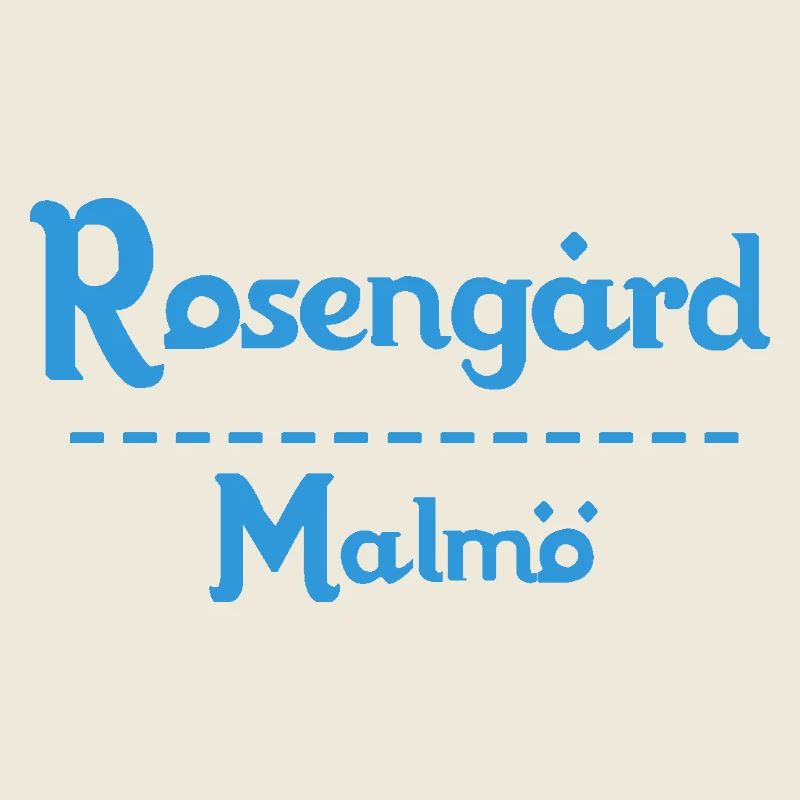 Rosengård – Malmö Sky Blue Design