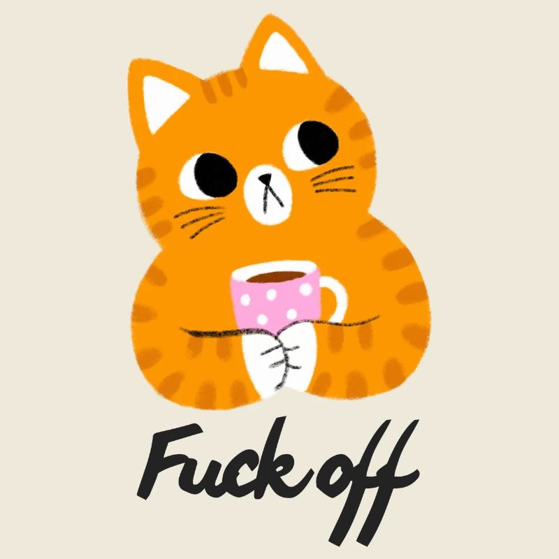 Genervte Katze