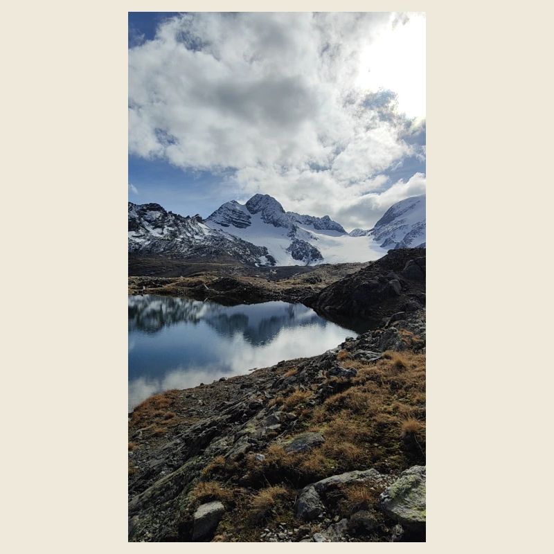 Schneebedeckte Berge