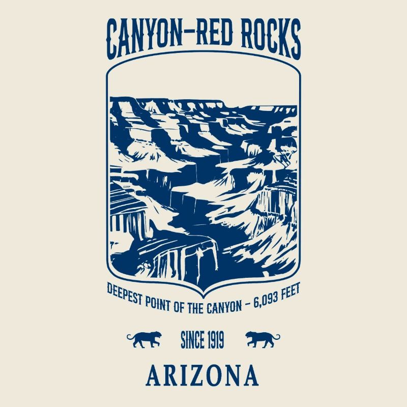 Canyon Arizona Blau