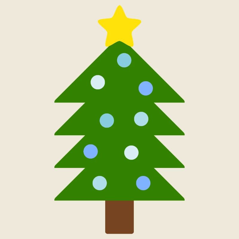 Sapin de Noël festif en pin