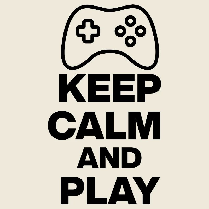 KEEP CALM AND PLAY! NERDLIFE ZOCKEN ONLINE