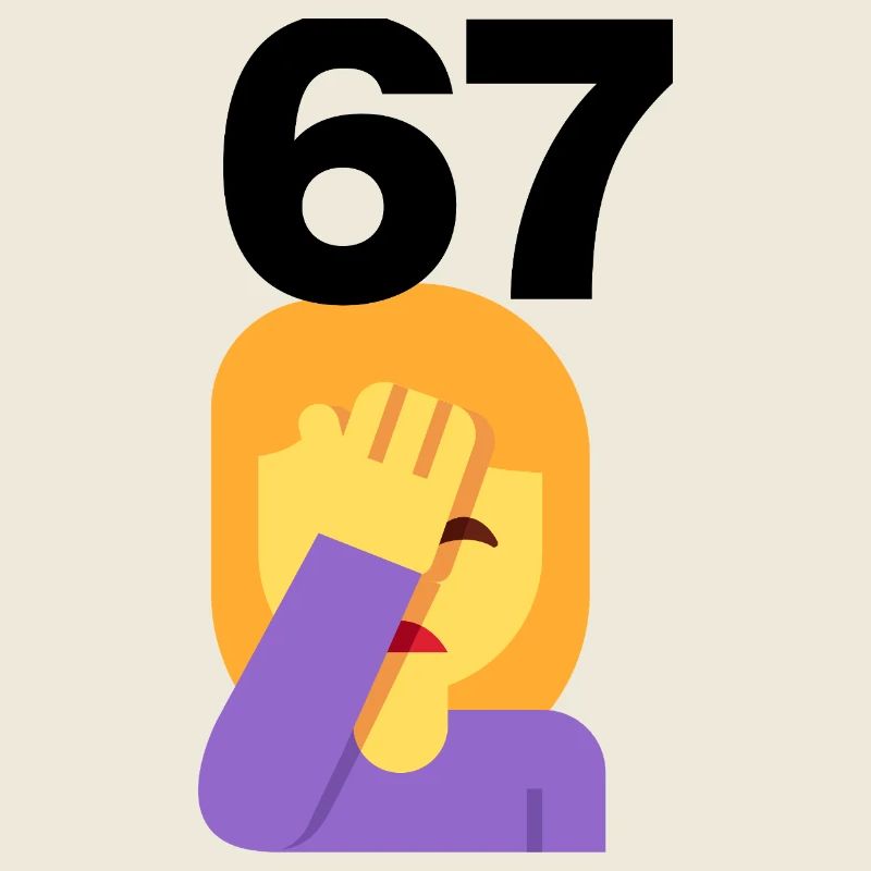 67? FACEPALM, SIX SEVEN TREND. À QUOI BON ? 🤔